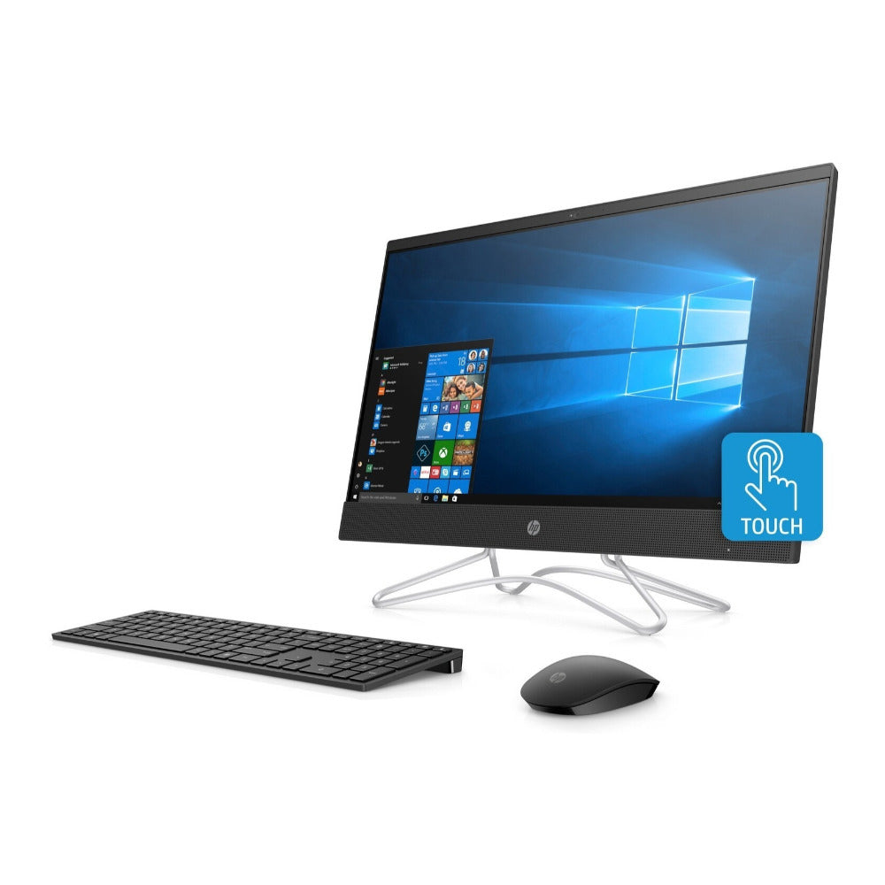 HP 24-F0028 23.8" FHD IPS Touch All-in-One PC, AMD A9-9425, 4GB RAM, 1TB HDD, Microsoft Office 365 (Certified Refurbished)