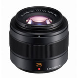 Panasonic LUMIX G 25mm f/1.4 ASPH Leica DG SUMMILUX Lens for Mirrorless Micro Four Thirds (Black)