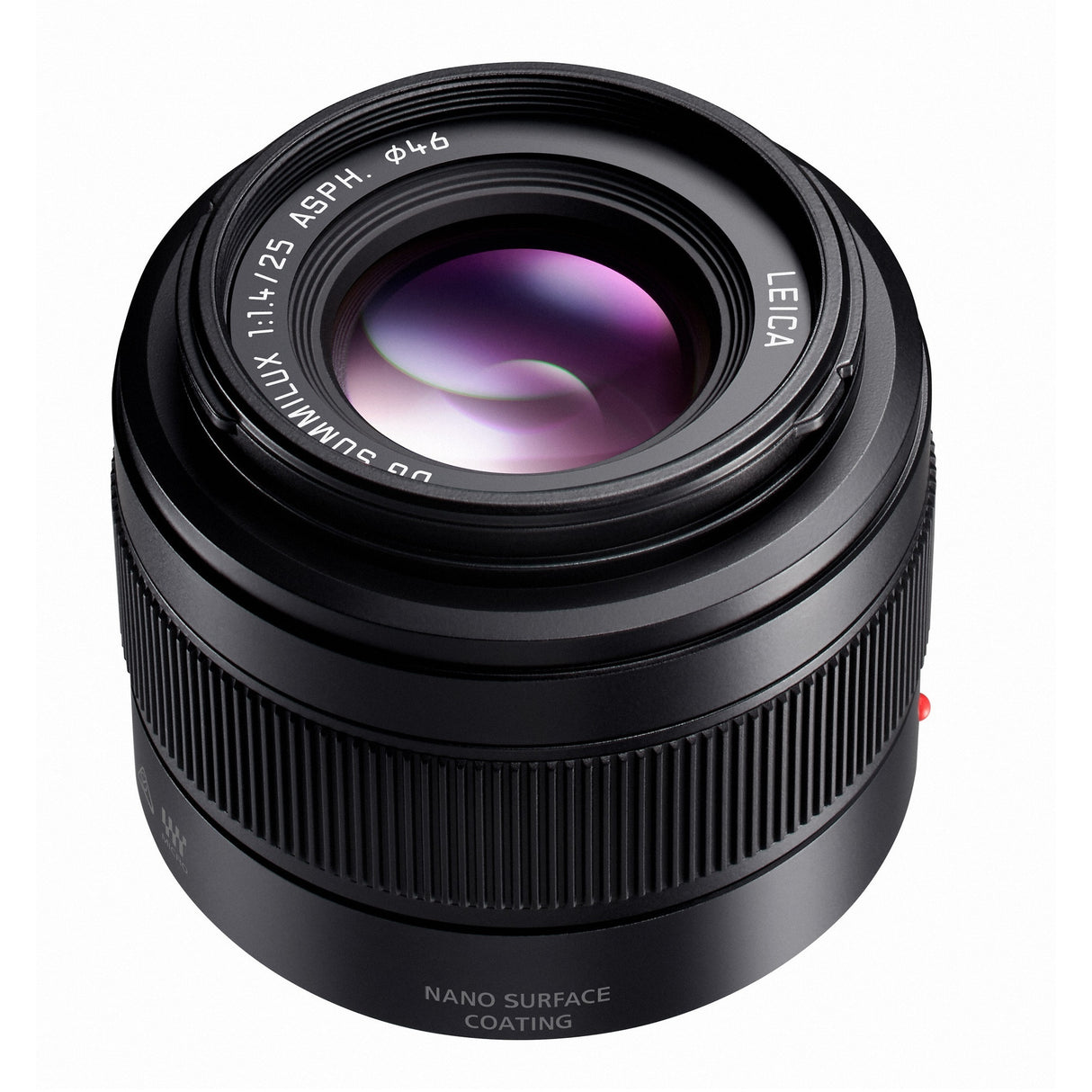 Panasonic LUMIX G 25mm f/1.4 ASPH Leica DG SUMMILUX Lens for Mirrorless Micro Four Thirds (Black)