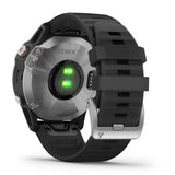 Garmin fenix 6 Multisport GPS Smartwatch (Silver with Black Band)