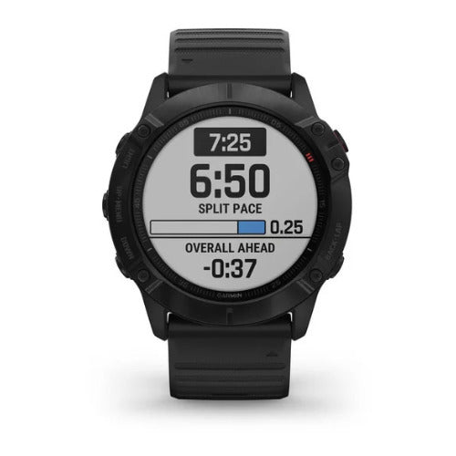 Garmin fenix 6 Pro Multisport GPS Smartwatch (Black with Black Band)