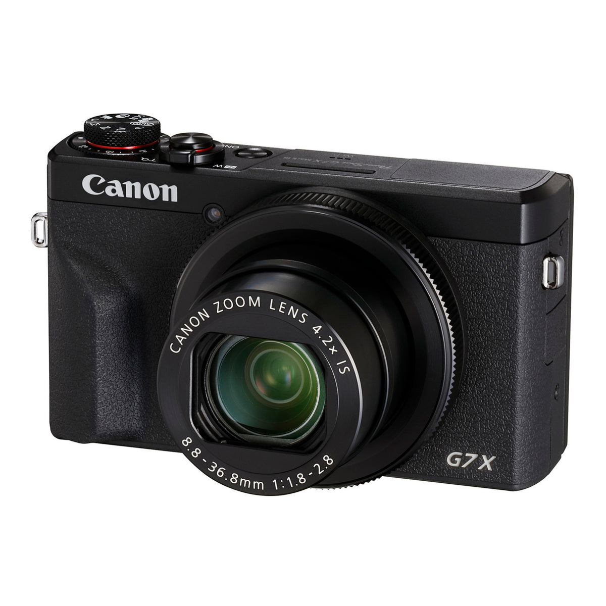 Canon Powershot G7X Mark III 4K Digital Camera (Black) with 64GB SD Card and Accessory Bundle
