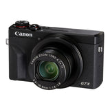 Canon Powershot G7X Mark III 4K Digital Camera (Black) with 64GB SD Card and Accessory Bundle