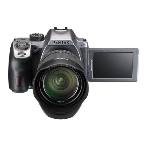 Pentax K-70 DSLR Camera with 18-135mm Lens (Silver)