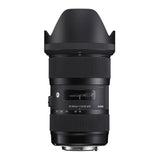 Sigma 18-35mm f/1.8 DC HSM Art Lens for Nikon F w/ 64GB Card and USB Dock Bundle