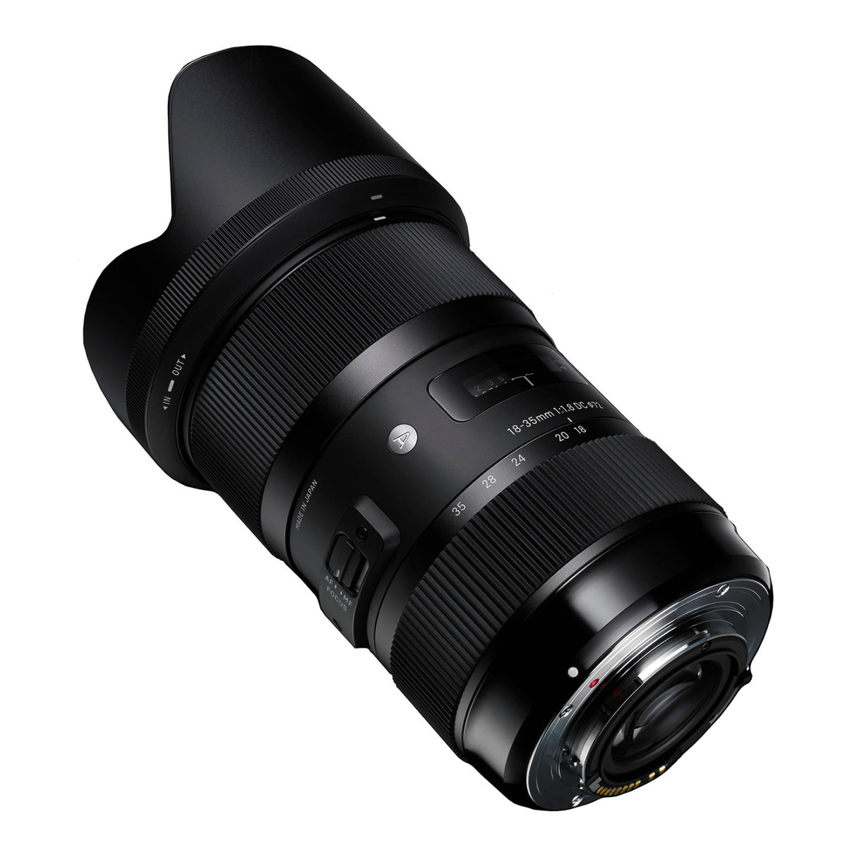 Sigma 18-35mm f/1.8 DC HSM Art Lens for Nikon F w/ 64GB Card and USB Dock Bundle