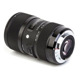 Sigma 18-35mm f/1.8 DC HSM Art Lens for Nikon F w/ 64GB Card and USB Dock Bundle
