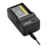 Koah 1250 mAh Rechargeable Lithium-Ion Battery Kit for Canon NB-13L with Charger