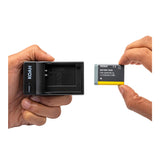 Koah 1250 mAh Rechargeable Lithium-Ion Battery Kit for Canon NB-13L with Charger