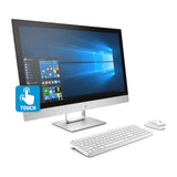 HP Pavilion 27-R119 27" FHD Touch All-in-One PC, Intel Core i5-8400T, 12GB RAM, 1TB HDD + 16GB Intel Optane (Certified Refurbished)