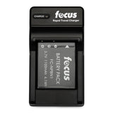 Focus Replacement Rechargeable Lithium-Ion Battery and Charger for Sony NP-BN1