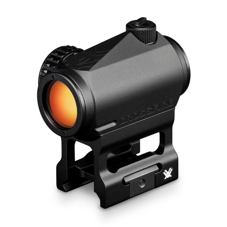 Vortex Crossfire II Bright Red Dot Sight with Multi-Height Mount System (2 MOA Reticle)