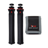 Fotopro UFO2 Flex Pod Tripod with Wireless Remote (2-Pack) and Memory Card Wallet