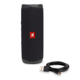 JBL Flip 5 Portable Waterproof Bluetooth Speaker (Midnight Black)