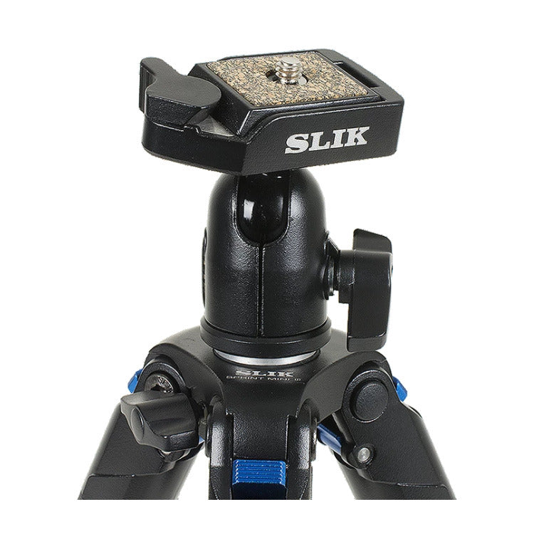 Slik Sprint Mini III Tripod (Black) with SBH-100DQ Ball Head