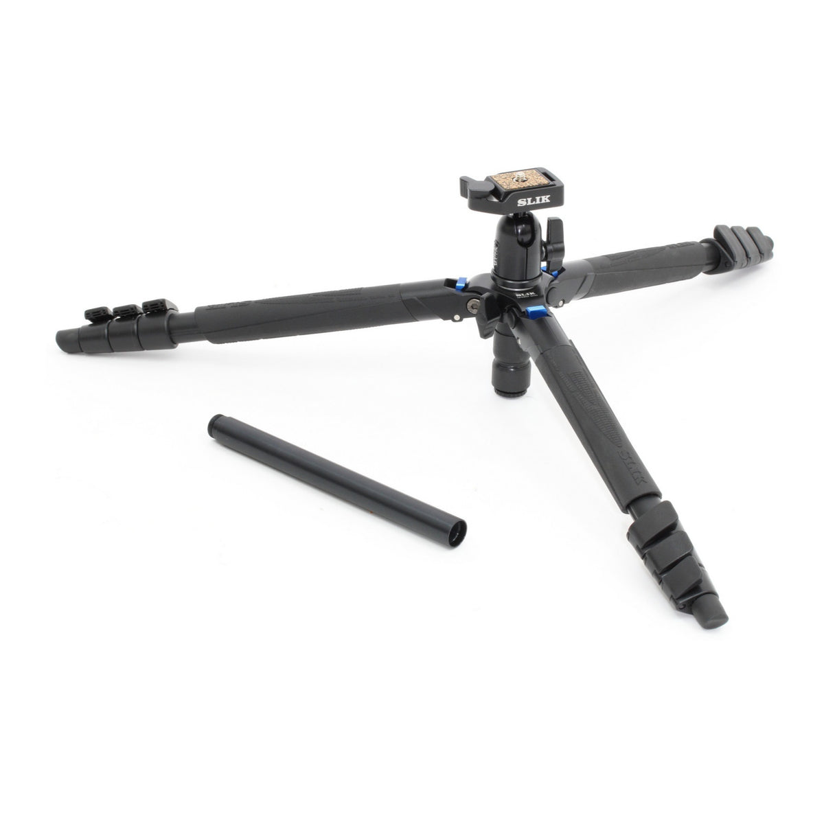 Slik Sprint Mini III Tripod (Gun Metal Gray) with SBH-100DQ Ball Head