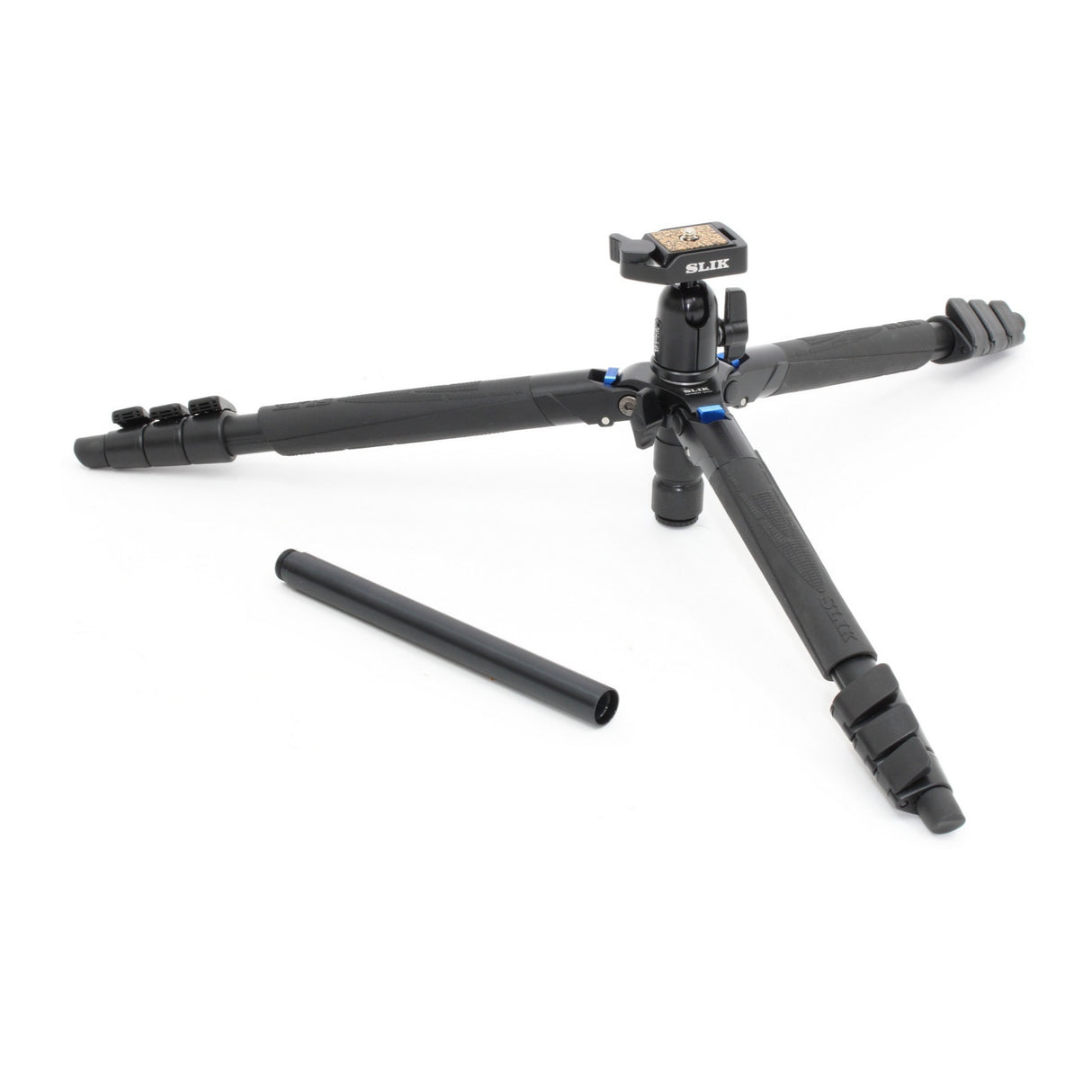 Slik Sprint Mini III Tripod (Gun Metal Gray) with SBH-100DQ Ball Head