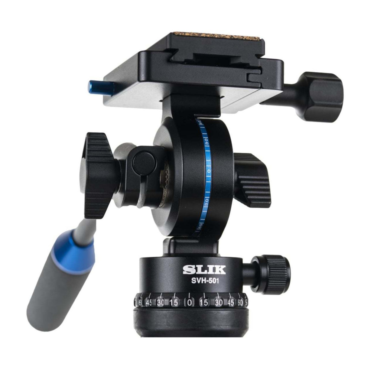 Slik PRO 700SVH Aluminum Tripod with SVH-501 Compact Fluid Video Head
