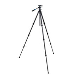 Slik PRO 634CF-SVH Carbon Fiber Tripod with SVH-501 Compact Fluid Video Head