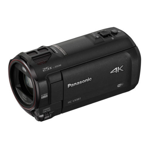 Panasonic HC-VX981K 4K Ultra HD Camcorder with 64GB SDXC Card and Accessory bundle