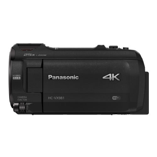 Panasonic HC-VX981K 4K Ultra HD Camcorder with 64GB SDXC Card and Accessory bundle
