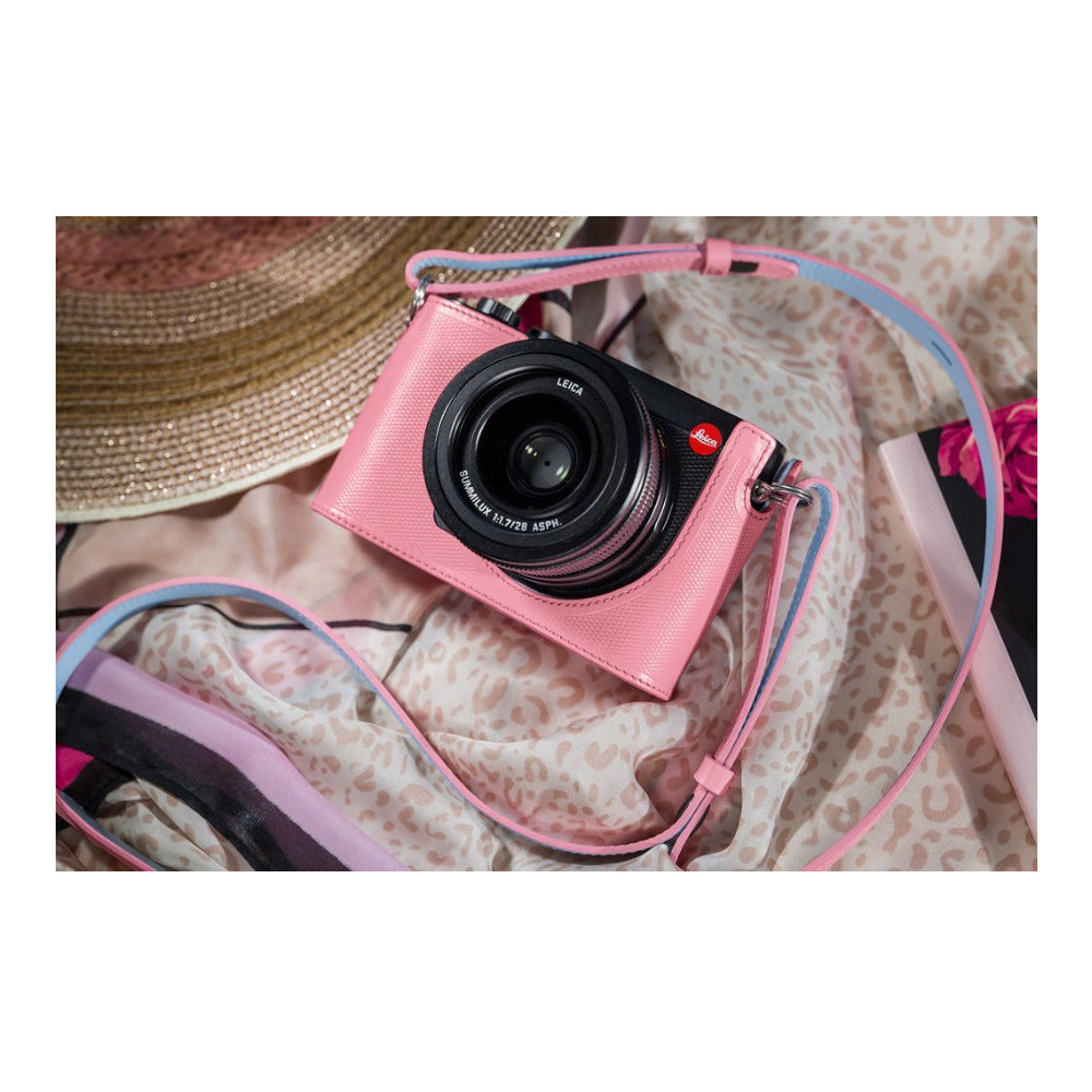 Leica Leather Q2 Carrying Strap (Pink)
