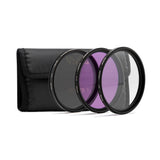 55mm UV/CPL/ND Filter Kit