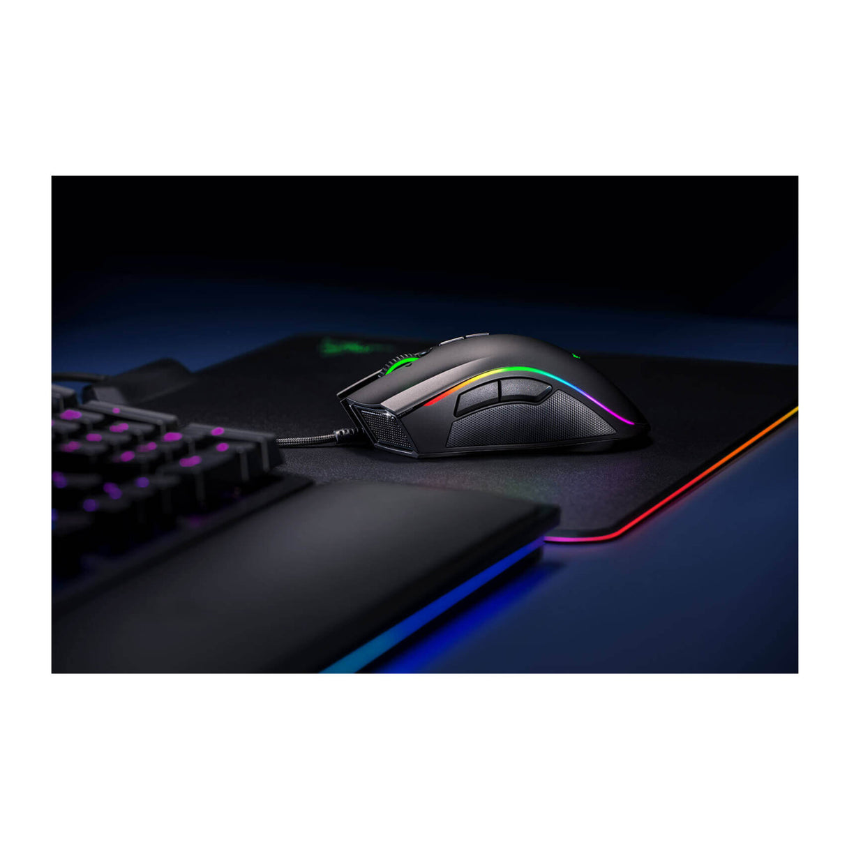 Razer Mamba Elite Wired 16,000 DPI Optical Gaming Mouse with Chroma Lighting