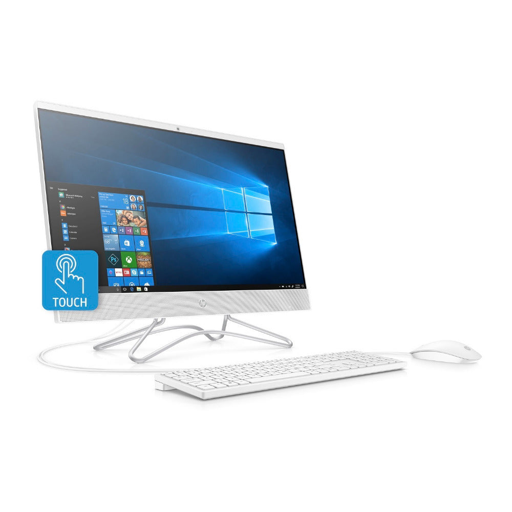 HP 24-F0051 23.8" FHD Touch All-in-One PC, Intel Quad-Core, 8GB RAM, 1TB HDD, Windows 10 Home (Certified Refurbished)