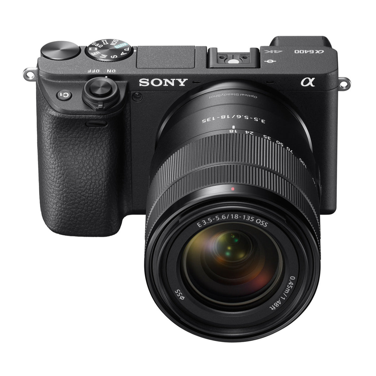 Sony Alpha a6400 Mirrorless Digital Camera with 18-135mm Lens (Black) and Accessories Bundle