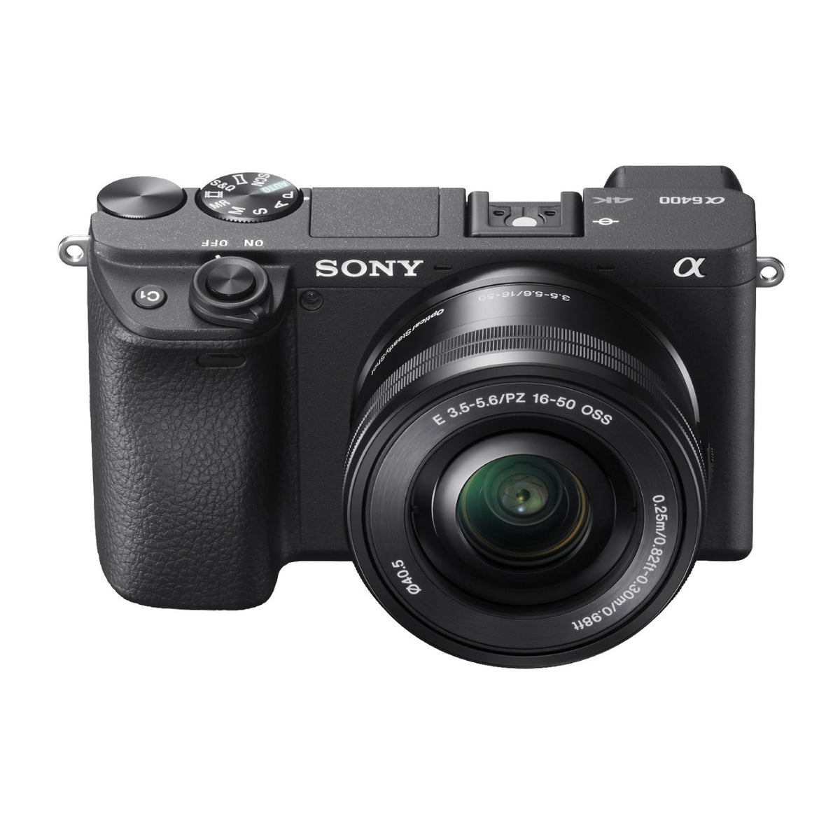 Sony Alpha a6400 Mirrorless Digital Camera with 16-50mm Lens (Black) Holiday Bundle
