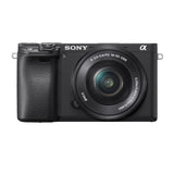 Sony Alpha a6400 Mirrorless Digital Camera with 16-50mm Lens (Black) Holiday Bundle