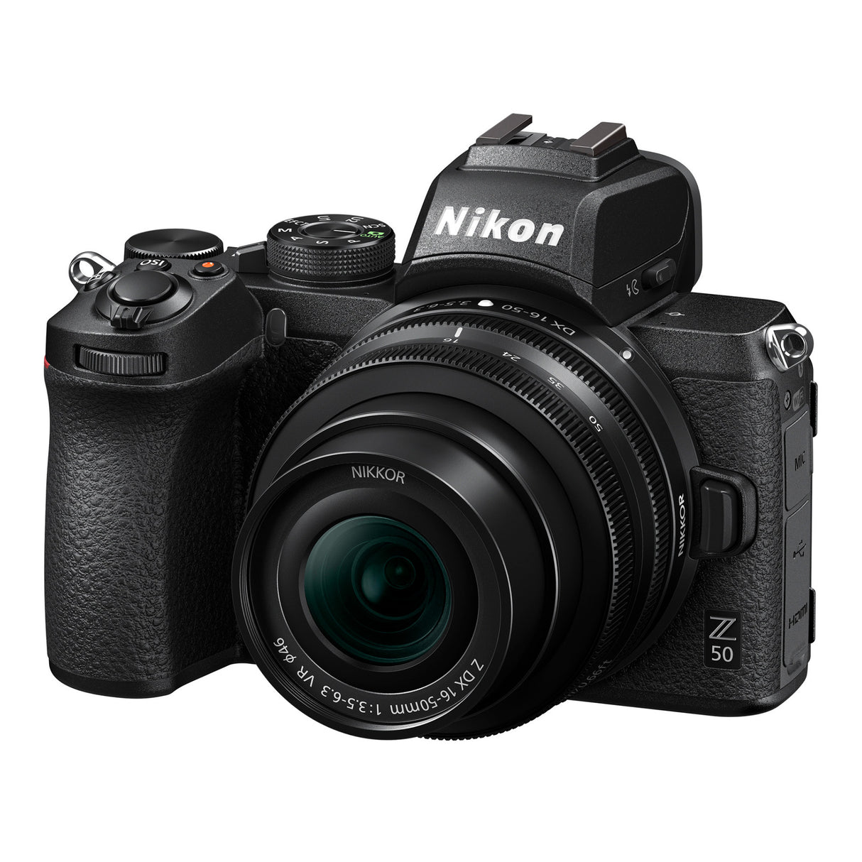 Nikon Z50 DX-Format Mirrorless Camera with NIKKOR Z DX 16-50mm f/3.5-6.3 VR Lens