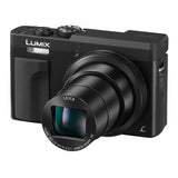 Panasonic LUMIX DC-ZS70 20.3MP 4K Digital Camera (Black) with Memory Card and Dual Charger Bundle