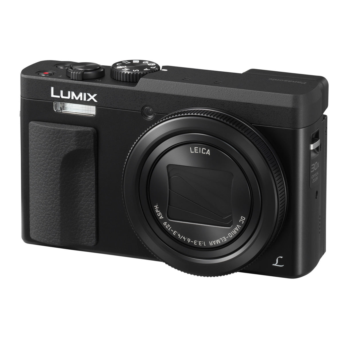 Panasonic LUMIX DC-ZS70 20.3MP 4K Digital Camera (Black) with Memory Card and Dual Charger Bundle