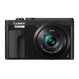 Panasonic LUMIX DC-ZS70 20.3MP 4K Digital Camera (Black) with Memory Card and Dual Charger Bundle