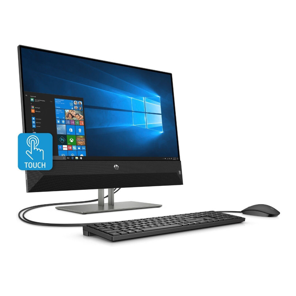 HP Pavilion 24-xa0057c 23.8" FHD Touch All-in-One PC, Intel Core i5-8400T, 12GB RAM, 1TB HDD + 16GB Intel Optane (Certified Refurbished)