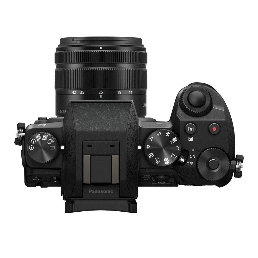 Panasonic LUMIX G7 Mirrorless Camera with 14-42mm f/3.5-5.6 Lens (Black)