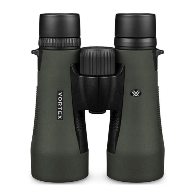 Vortex 12x50 Diamondback Roof Prism Binoculars with Glasspak Harness Case and Accessory Bundle