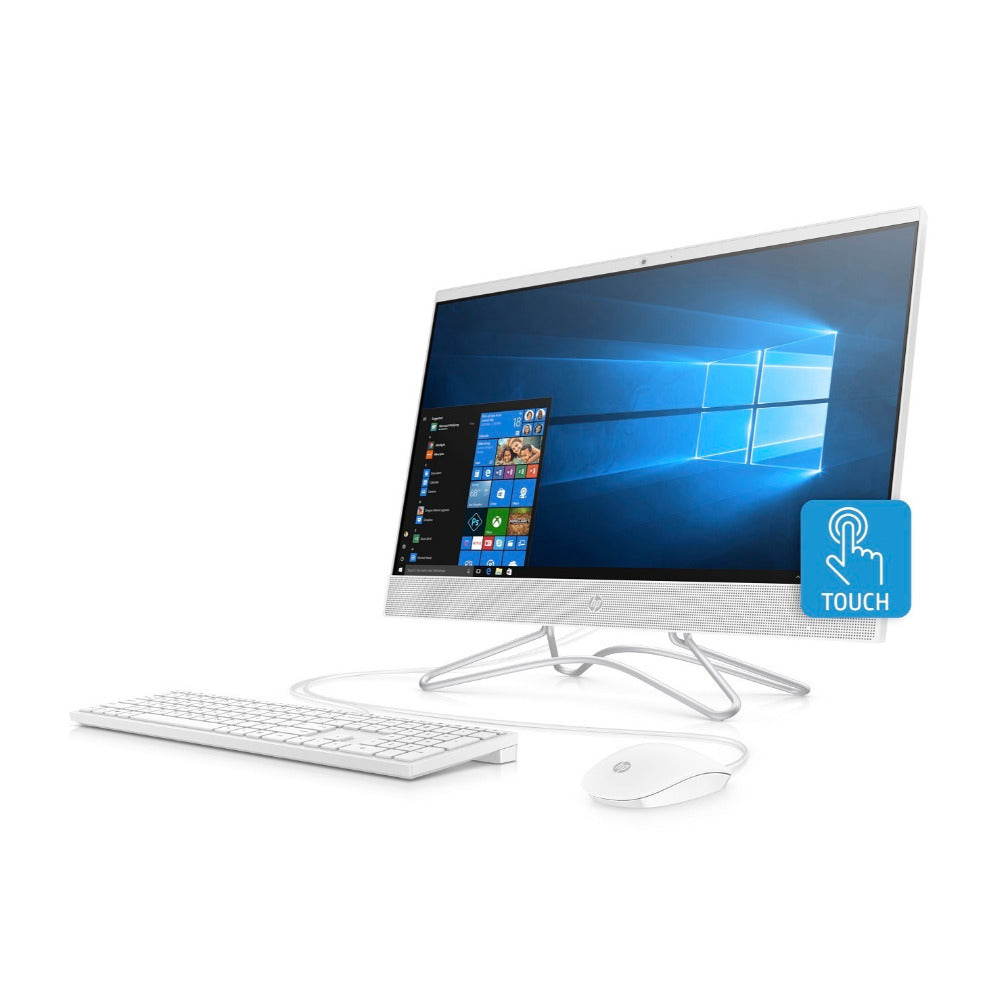 HP 24-F00 23.8-inch Full HD Touchscreen All in One PC with Intel Quad Core Processor 8GB 1TB HDD Win 10 Home