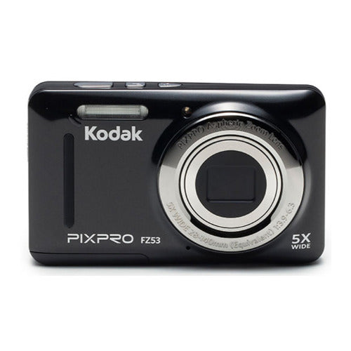 Kodak FZ53 Digital Camera  (Black) with 32GB SD Card and Case Bundle