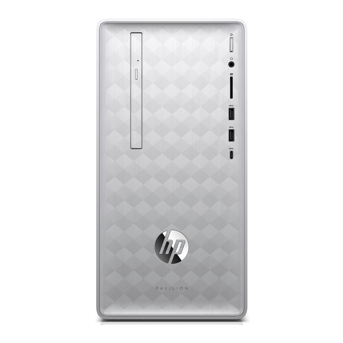HP Pavilion 590-p0075 Desktop PC, Intel Core i7-9700, 16GB RAM, 1TB HDD + 128GB SSD, NVIDIA GTX 1050 2GB (Certified Refurbished)
