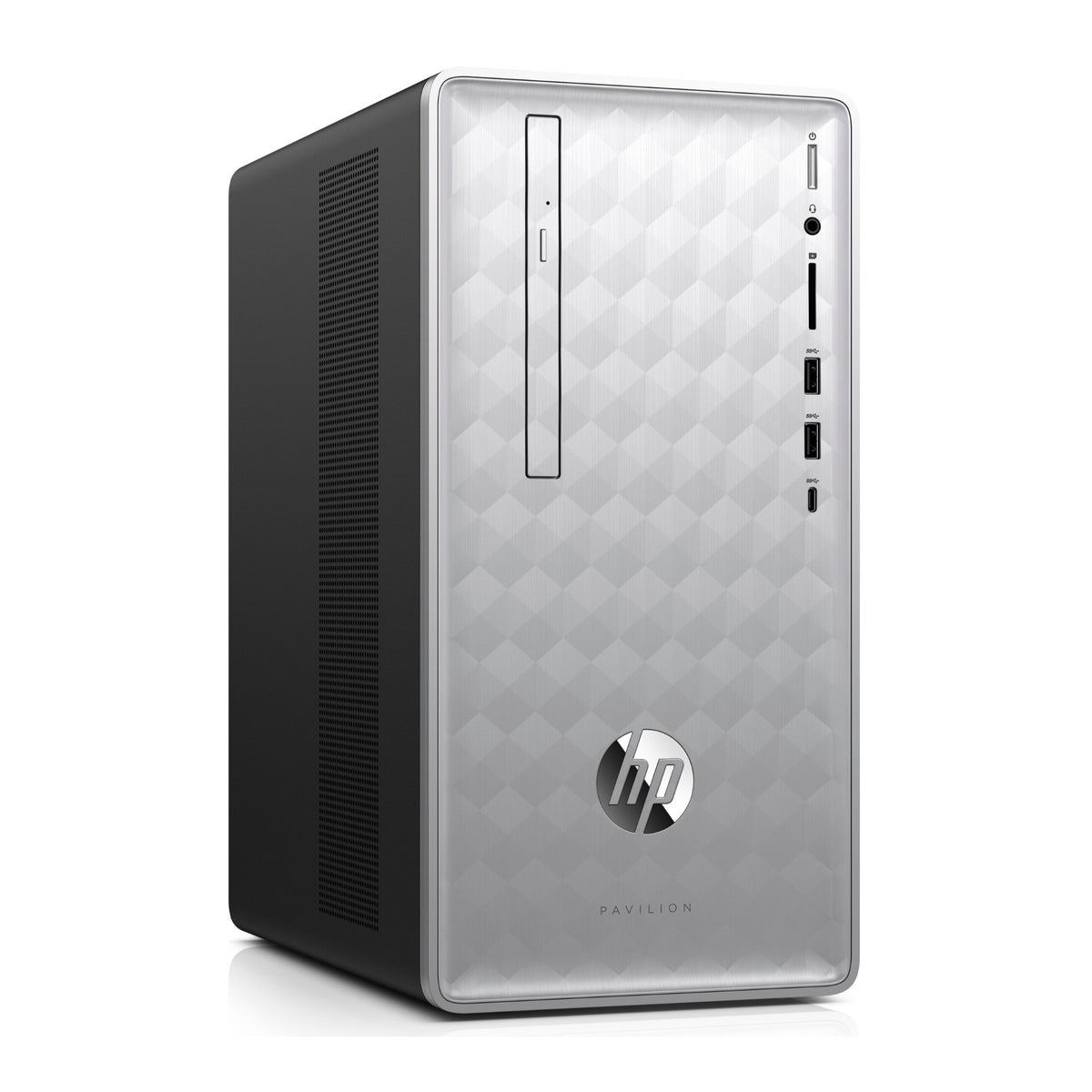 HP Pavilion 590-p0075 Desktop PC, Intel Core i7-9700, 16GB RAM, 1TB HDD + 128GB SSD, NVIDIA GTX 1050 2GB (Certified Refurbished)