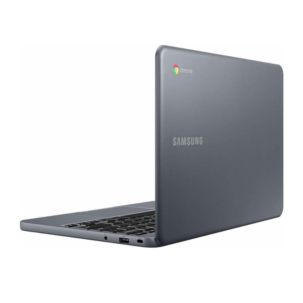 Samsung Chromebook 3 11.6-inch HD WLED Intel Celeron 4GB 32GB eMMC Chrome OS Laptop (Metallic Black)