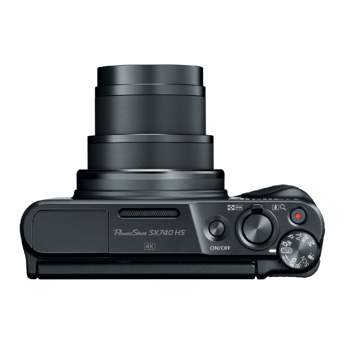 Canon Powershot SX740 HS Digital Camera (Black) with 32GB SD Card and Accessory Bundle