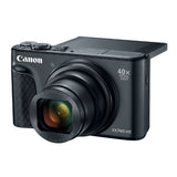 Canon Powershot SX740 HS Digital Camera (Black) with 32GB SD Card and Accessory Bundle