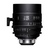 Sigma 85mm T1.5 FF Prime /i Technology-Compatible PL Mount Lens (Feet Markings)