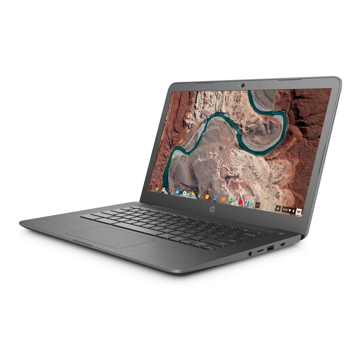 HP 14-CA 14-inch Full HD WLED Intel Celeron 4GB 64GB eMMC Chromebook Bundle