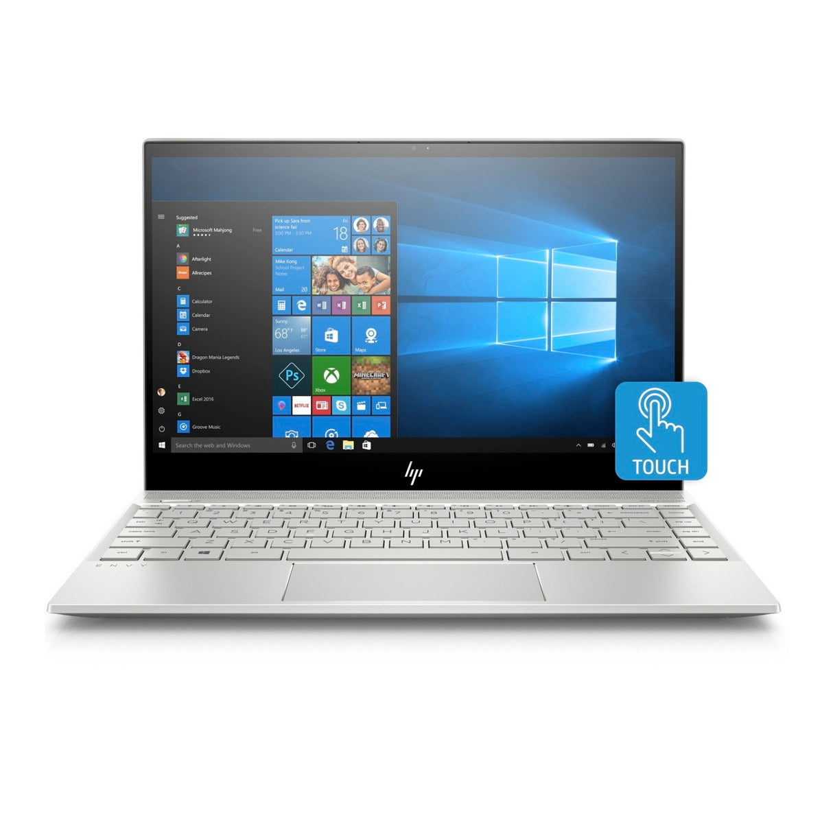 HP ENVY 13.3-inch 4K (3480x 2160) IPS Touchsceen WLED Intel i7-8565U 16GB 1TB Solid State Drive Win 10 Notebook