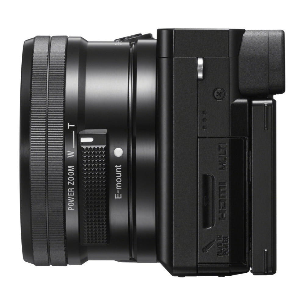 Sony Alpha a6100 APS-C Mirrorless Camera with 16-50mm Lens Bundle
